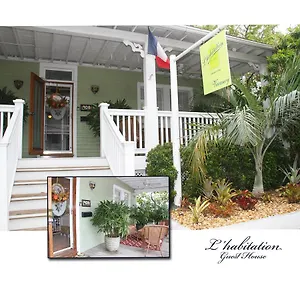 Alojamento de Acomodação e Pequeno-almoço L'habitation Guesthouse- Adult Exclusive, Key West